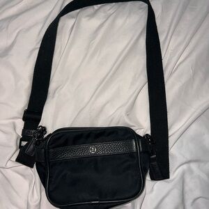 Lululemon Athletica Black Crossbody Bag Durable Design